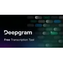Deepgramâ€™s Transcription Tool logo