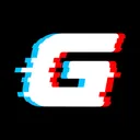 Glitching logo