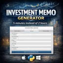 Investment Memo Generator (Offline) logo