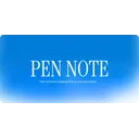 Pen Note logo